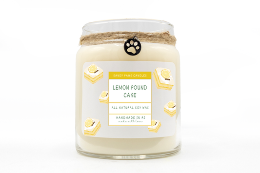 Lemon Pound Cake Soy Wax Candle