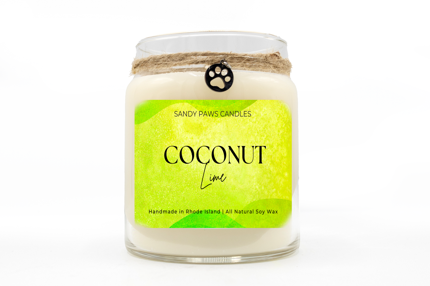 Coconut Lime Soy Wax Candle