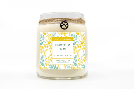 Limoncello Creme Soy Wax Candle