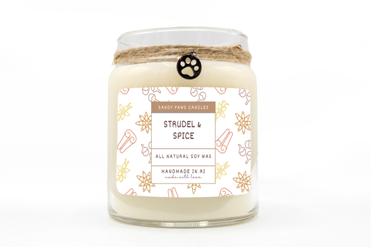 Strudel and Spice Soy Wax Candle