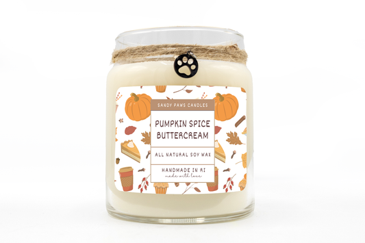 Pumpkin Spice Buttercream Soy Wax Candle