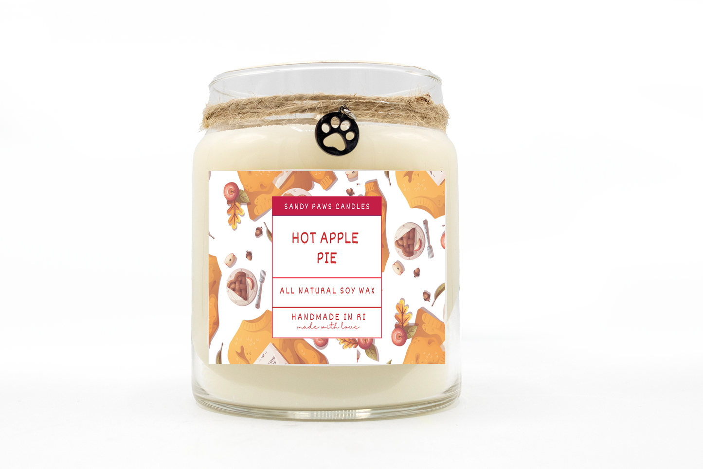 Hot Apple Pie Soy Wax Candle