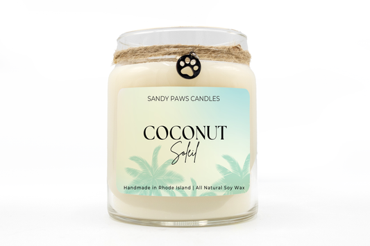 Coconut Soleil Soy Wax Candle