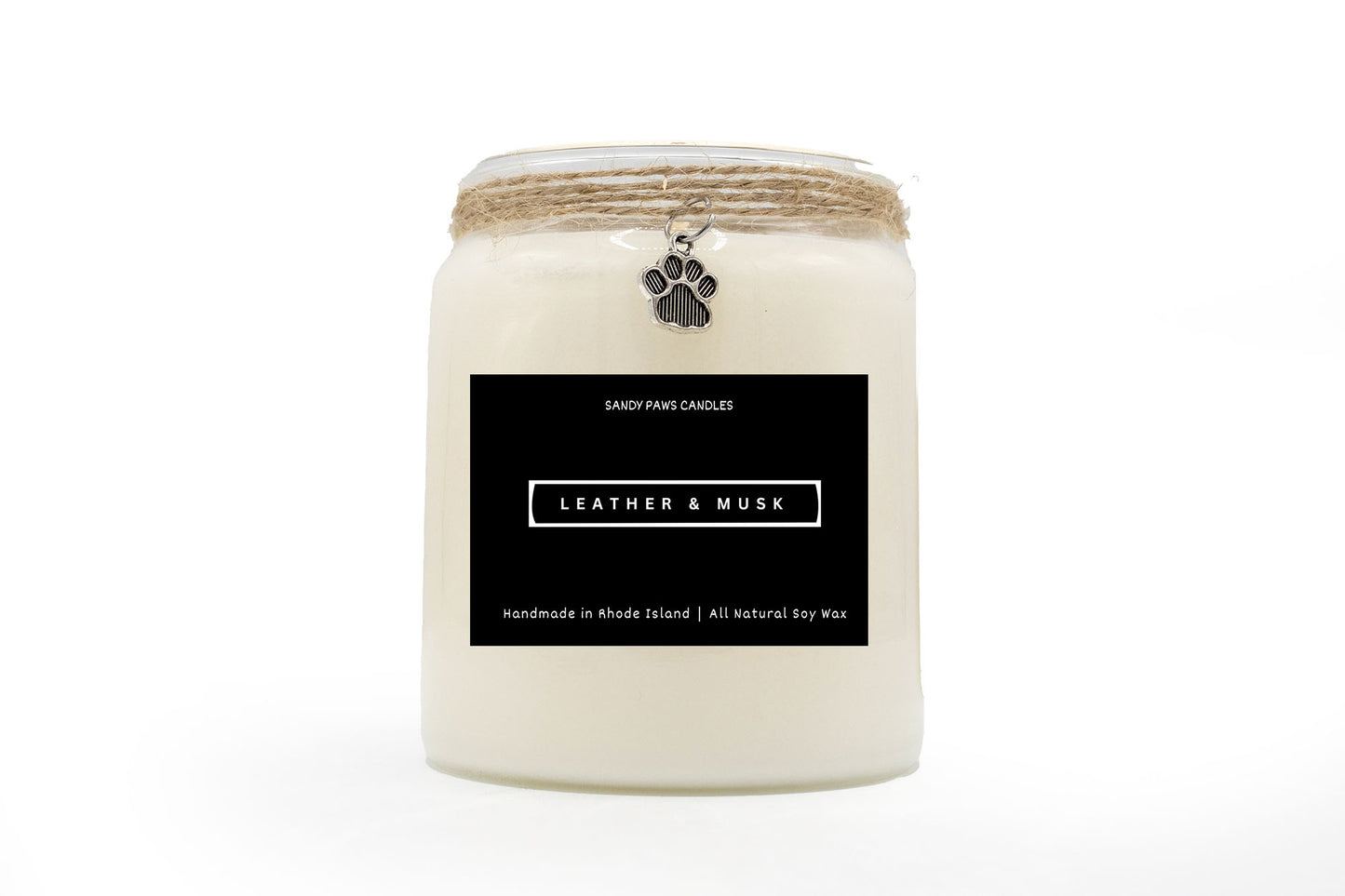 Leather & Musk - Soy Wax Candle