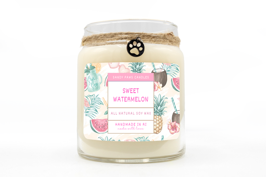 Watermelon Soy Wax Candle