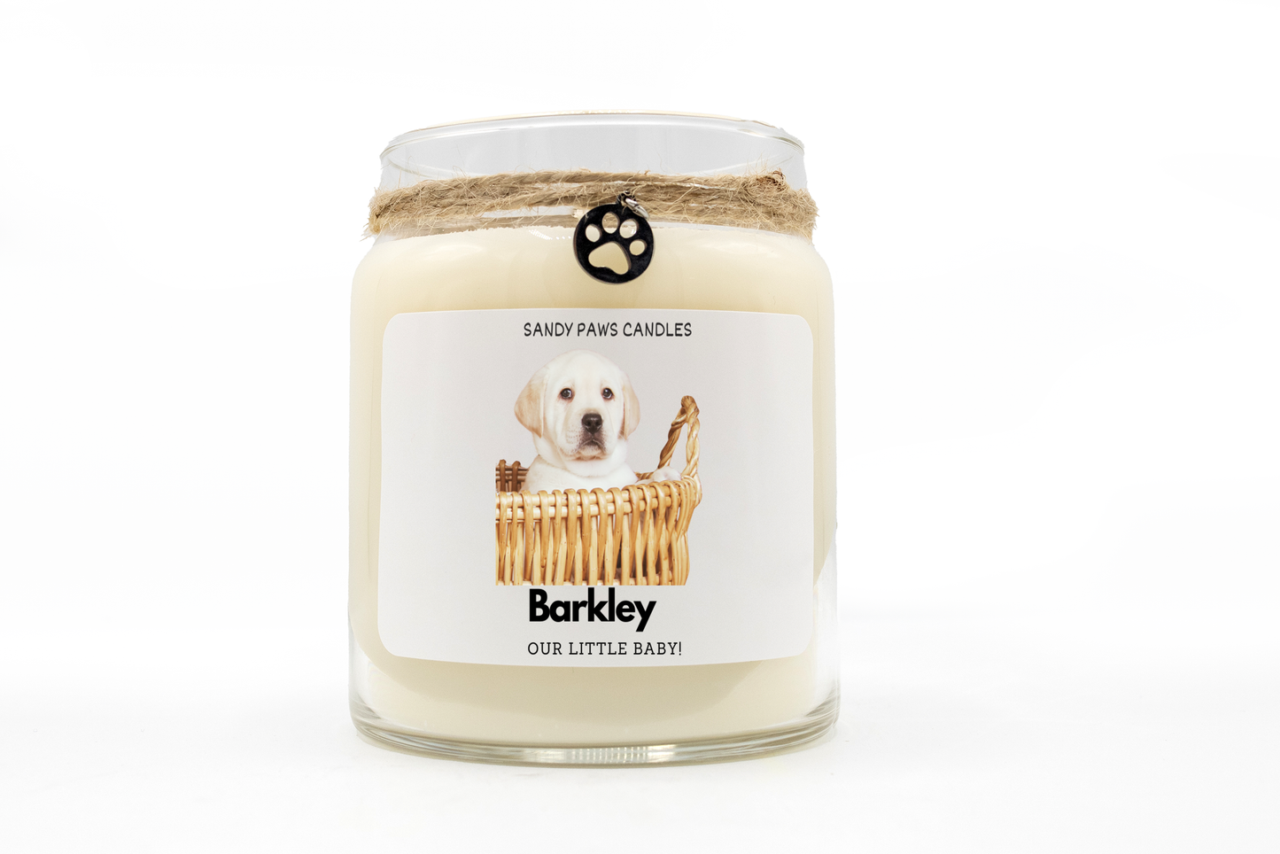 Custom Label - Show Off Your Pet - Jar Candle