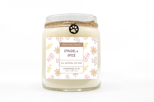 Strudel and Spice Soy Wax Candle