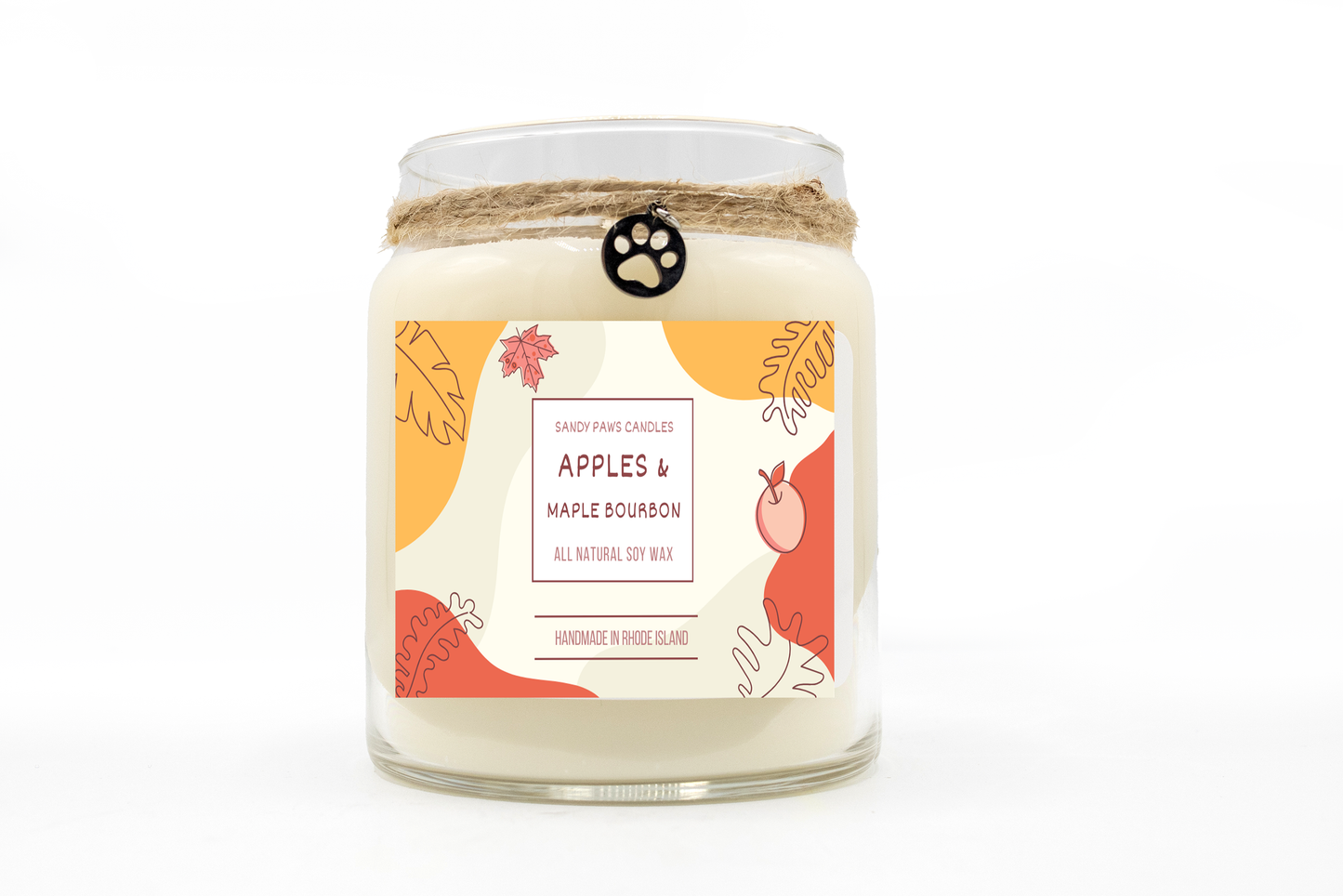 Apples & Maple Bourbon Soy Wax Candle