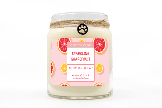 Sparkling Grapefruit Soy Wax Candle