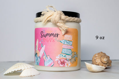 Summer Sensation - Soy Wax Jar Candle