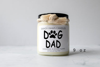 Dog Dad Soy Wax Candle - "Dog Dad"