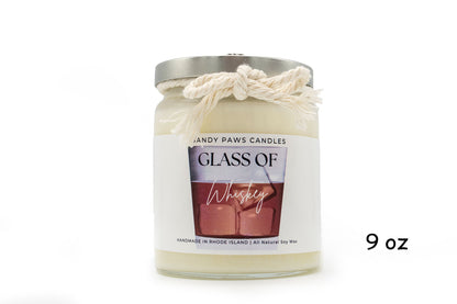 Whiskey Soy Wax Candle