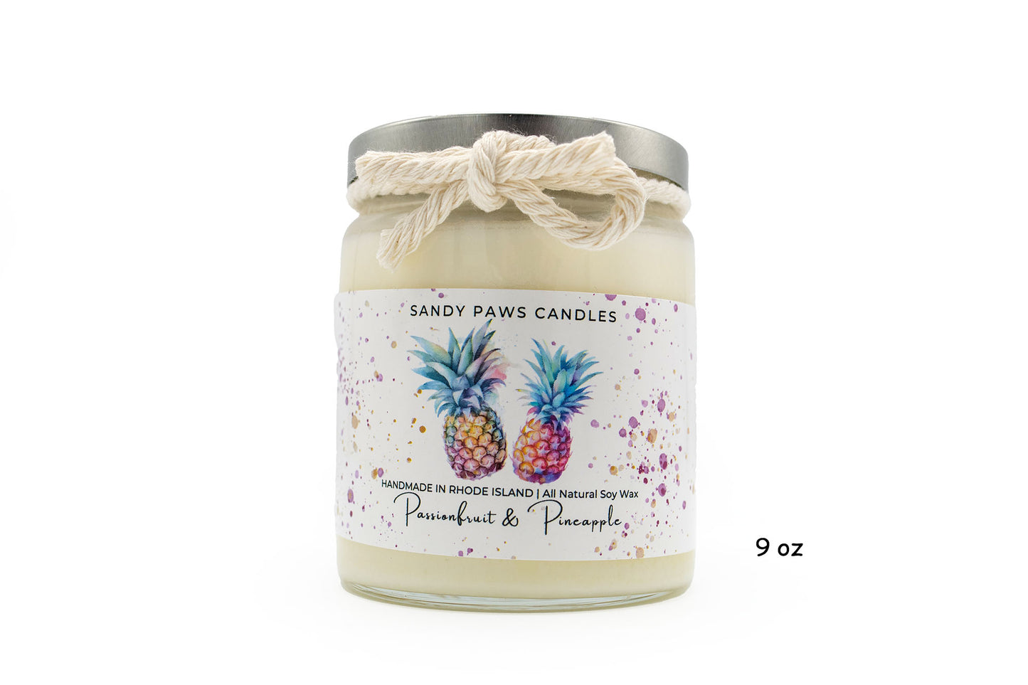 Passionfruit Pineapple Soy Wax Candle