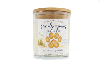 Sandy Paws Classic Soy Wax Candle