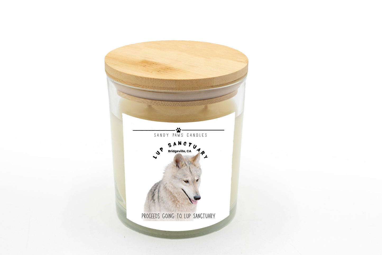 Wolf One - Soy Wax Candle - Lup Sanctuary Fundraiser