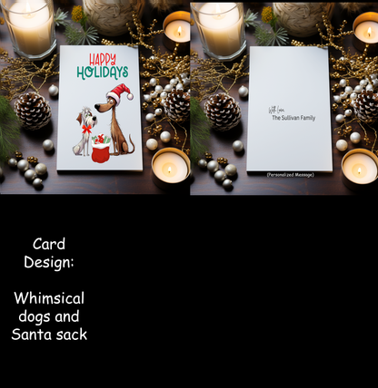 Holiday Cards - A Collection of cute, personalized cards and envelopes