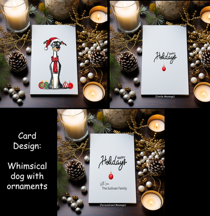 Holiday Cards - A Collection of cute, personalized cards and envelopes