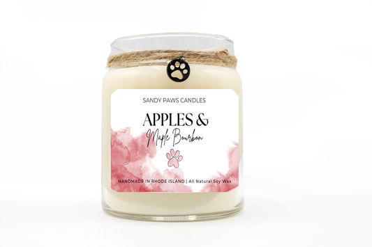 Apples & Maple Bourbon Soy Wax Candle