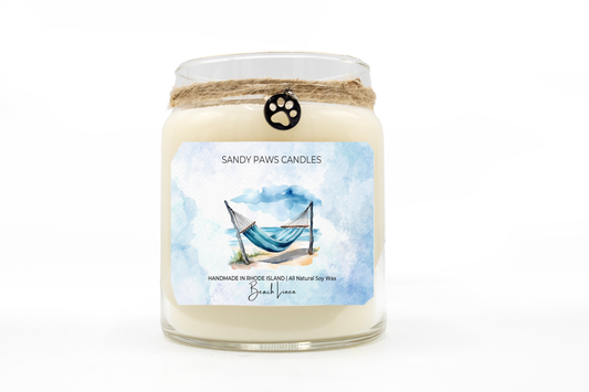 Beach Linen Soy Wax Candle