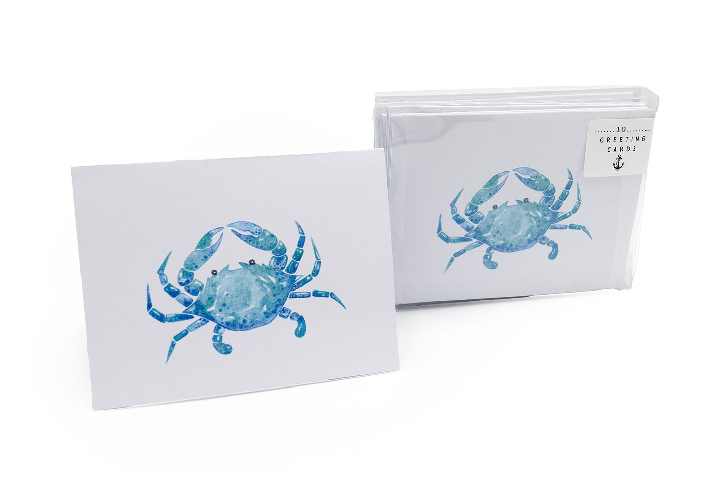 Nautical Themed Greeting Cards - A Collection of 10 Greeting Cards and Envelopes