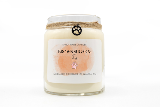 Brown Sugar and Fig Soy Wax Candle