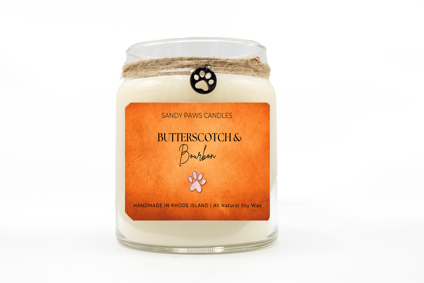 Butterscotch & Bourbon Soy Wax Candle