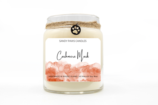 Cashmere Musk Soy Wax Candle