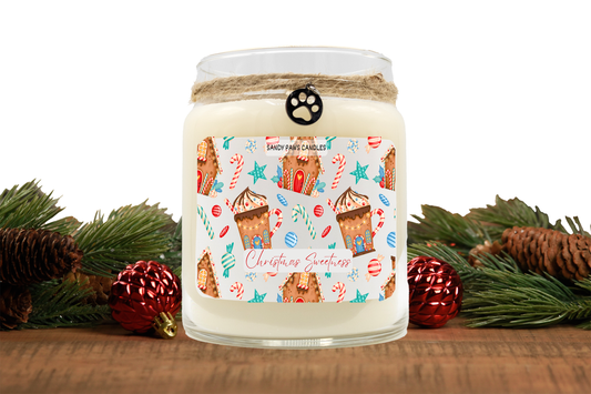 Happy Holiday Soy Wax Candle - "Christmas Sweetness"