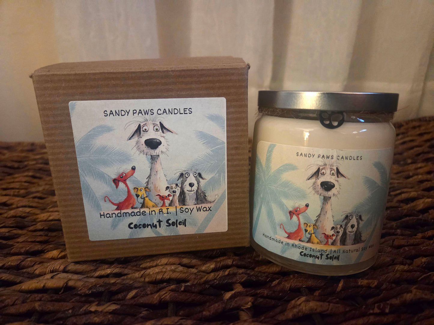 QUIRKY DOGS - Dog-Lovers Collection - Soy Wax Candle - SALE