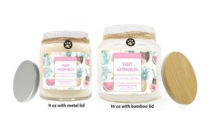 Watermelon Soy Wax Candle