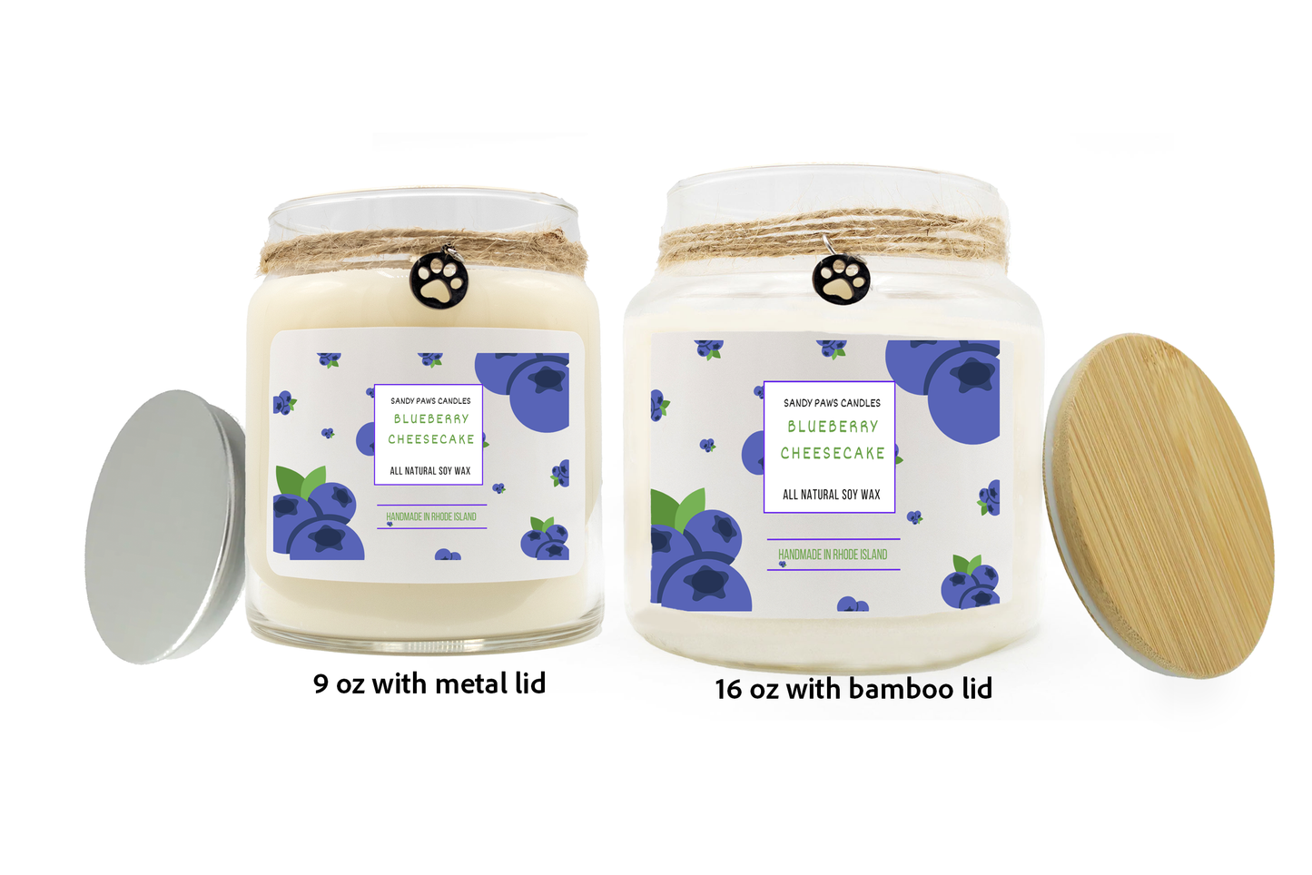 Blueberry Cheesecake Soy Wax Candle