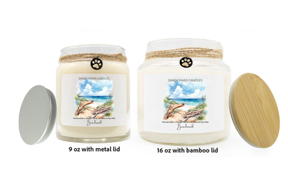 Beachwood Soy Wax Candle
