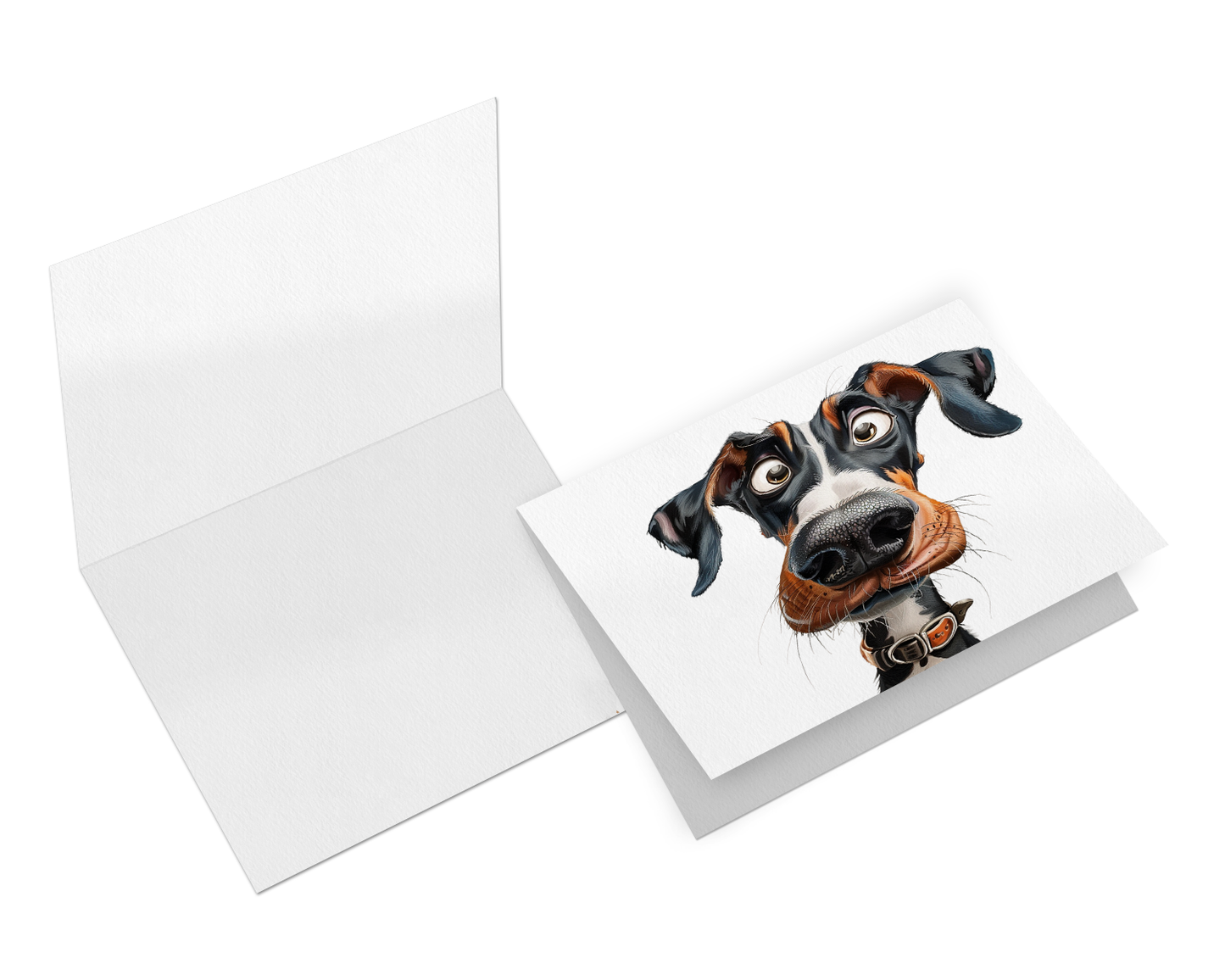 Dog/Cat Themed Greeting Cards - Single or a Collection of 10 Greeting Cards and Envelopes