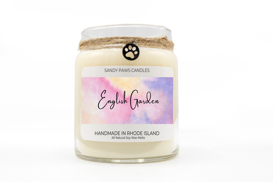 English Garden Soy Wax Candle