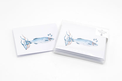 Nautical Themed Greeting Cards - A Collection of 10 Greeting Cards and Envelopes