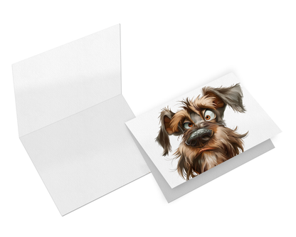 Dog/Cat Themed Greeting Cards - Single or a Collection of 10 Greeting Cards and Envelopes