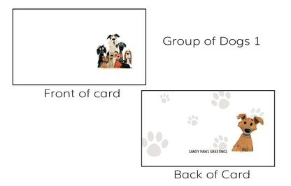 Tiny Notes - A Collection of 25 Tiny Note Cards - Dog & Cat Themed