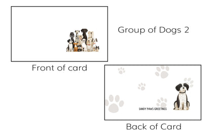 Tiny Notes - A Collection of 25 Tiny Note Cards - Dog & Cat Themed