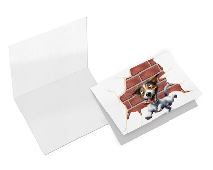 Dog/Cat Themed Greeting Cards - Single or a Collection of 10 Greeting Cards and Envelopes