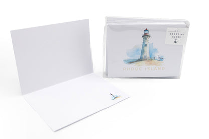 Nautical Themed Greeting Cards - A Collection of 10 Greeting Cards and Envelopes