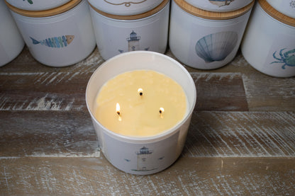 Coastal Collection - 3 Wick Jars - Soy Wax Candle