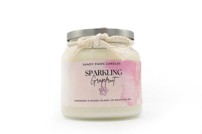 Sparkling Grapefruit Soy Wax Candle