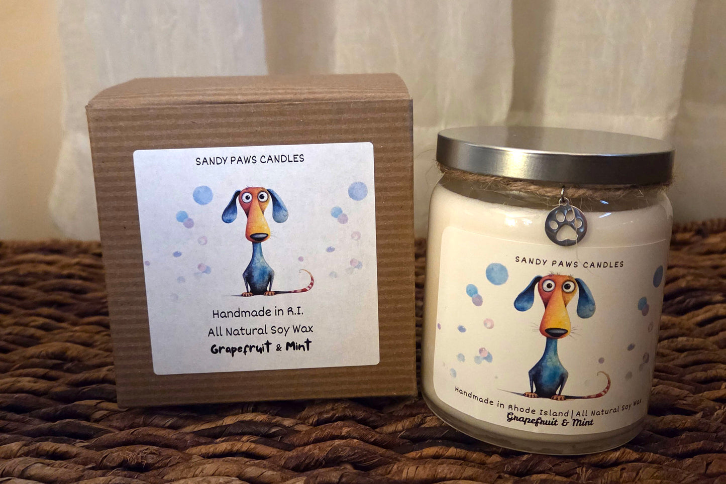 QUIRKY DOGS - Dog-Lovers Collection - Soy Wax Candle - SALE