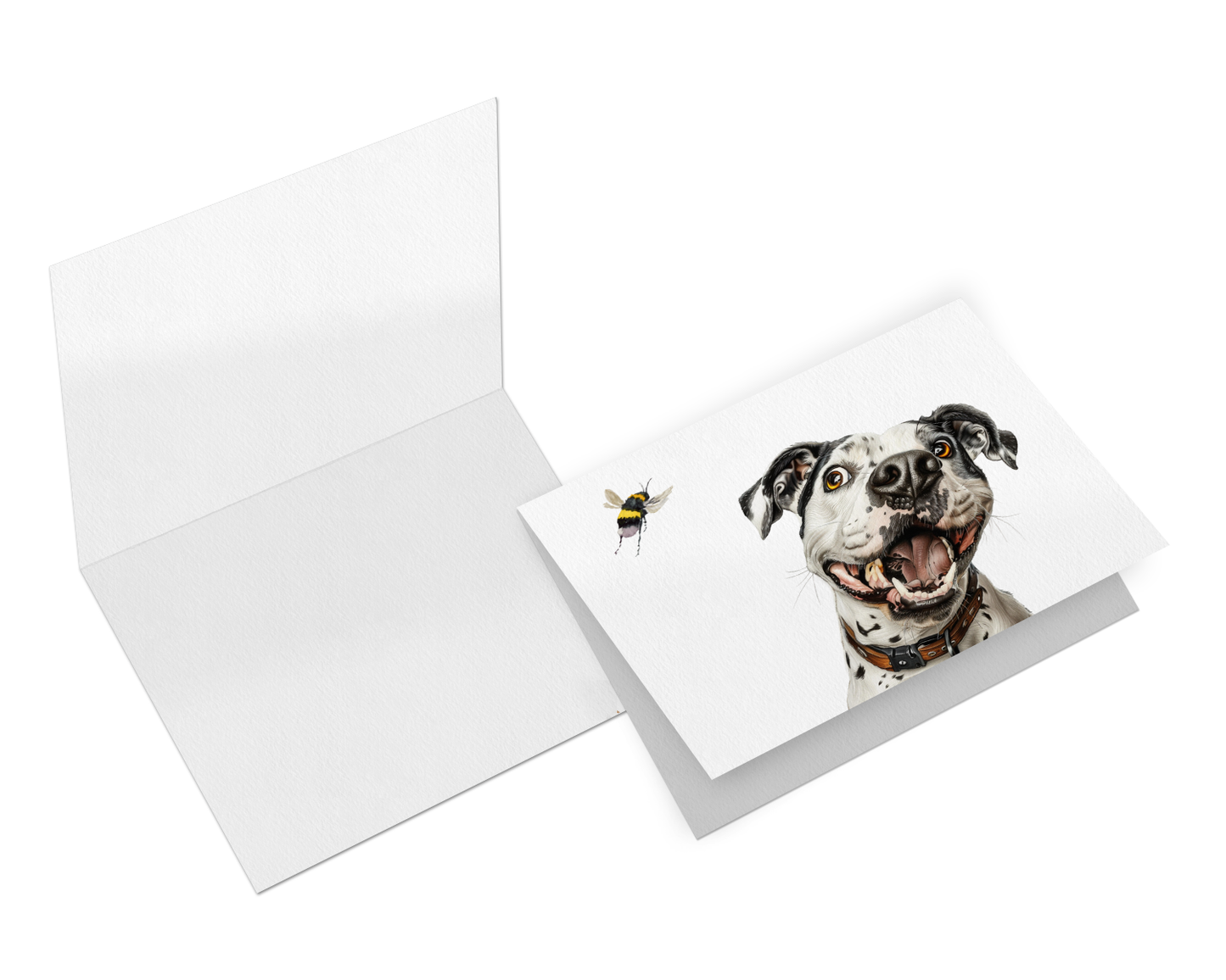 Dog/Cat Themed Greeting Cards - Single or a Collection of 10 Greeting Cards and Envelopes