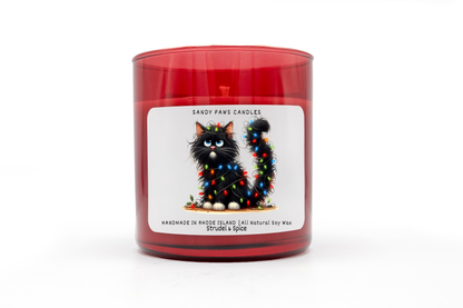 Quirky Cats - Happy Holiday Soy Wax Candles