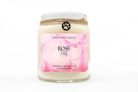 Rose Petals Soy Wax Candle