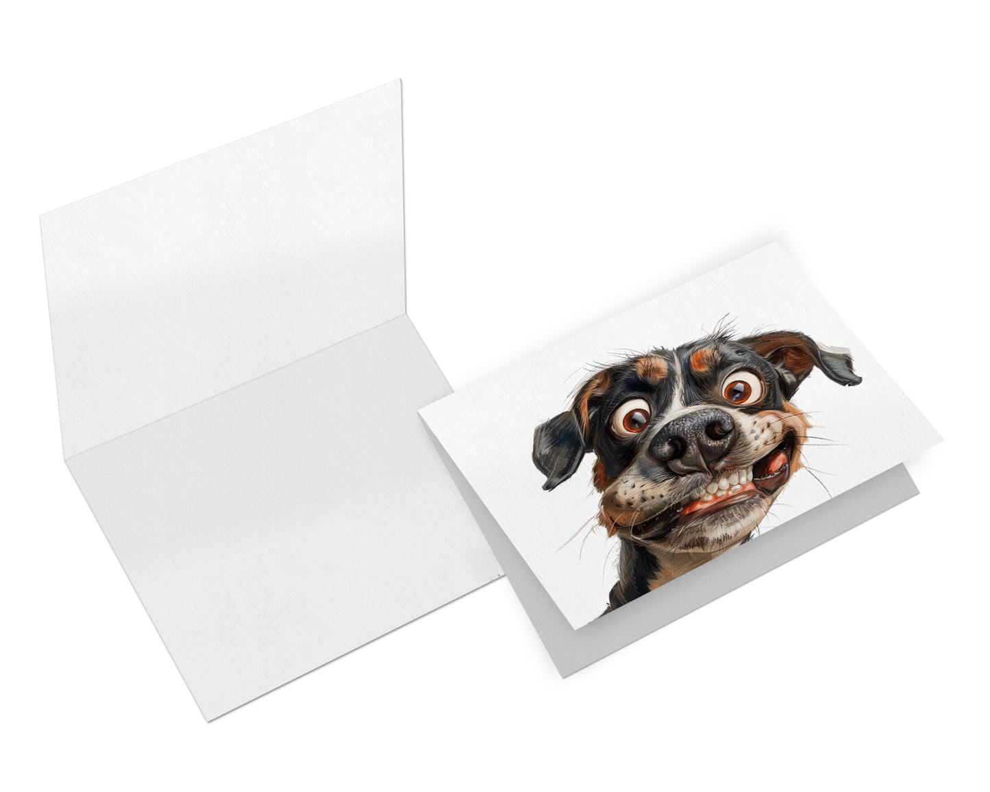 Dog/Cat Themed Greeting Cards - Single or a Collection of 10 Greeting Cards and Envelopes