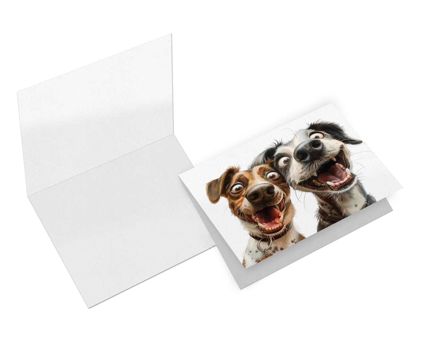 Dog/Cat Themed Greeting Cards - Single or a Collection of 10 Greeting Cards and Envelopes