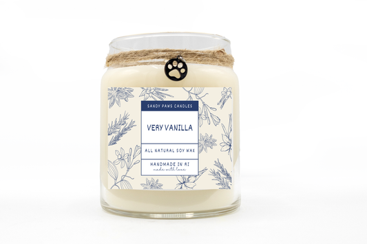 Very Vanilla Soy Wax Candle