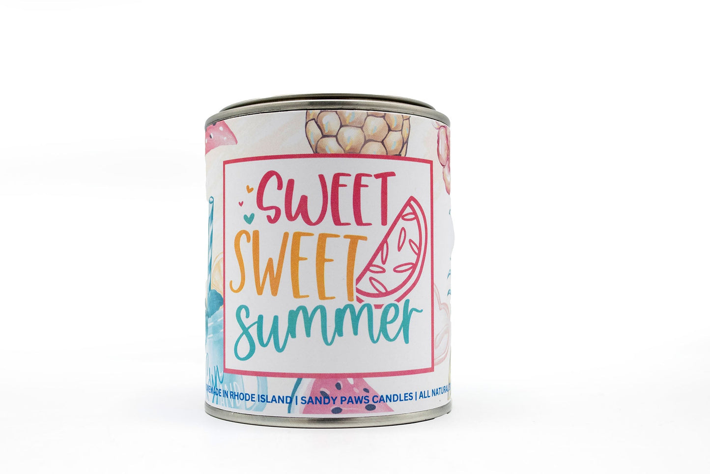 Summer Sensation Paint Can Soy Wax Candle